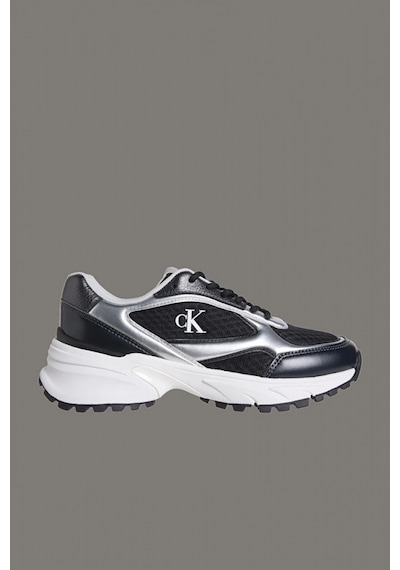Calvin Klein Hike Runner Bağcıklı File Karışımlı Metalik Kadın Siyah Sneaker Yw0yw02063-01l Siyah Calvin Klein Hike Runner Bağcıklı File Karışımlı Metalik Kadın Siyah Sneaker Yw0yw02063-01l Siyah