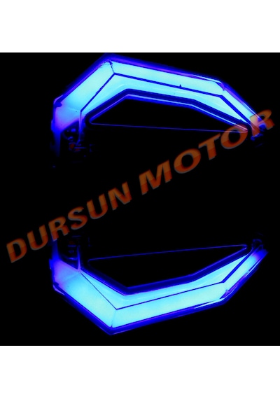 Motosiklet Premiumum Gold Sinyal Takım Esnek Kırılmaz Drs-05