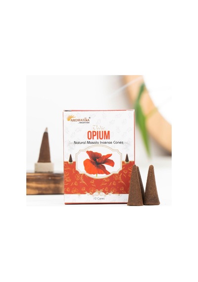 Afyon Aromalı Organik Kömürsüz Konik Tütsü