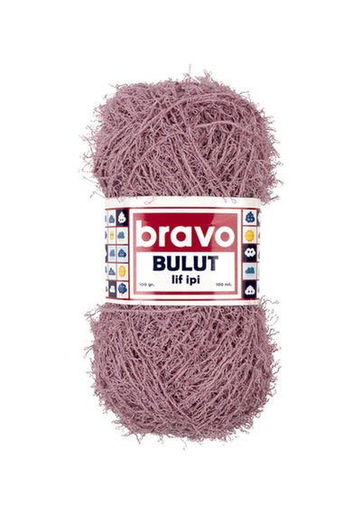 Bulut Sakal Lif İplik 100 Gr 100 Metre Renk Kodu:413 Açık Mürdüm