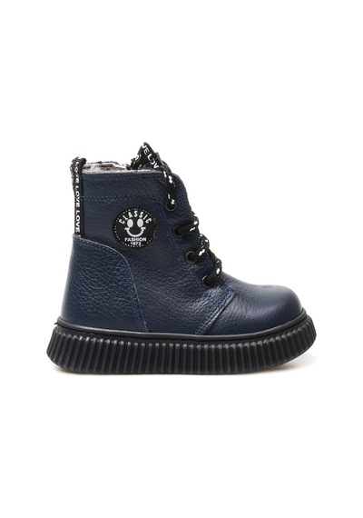 Fast Step Hakiki Deri Kürklü Unisex Çocuk Klasik Bot 769kxa130 001