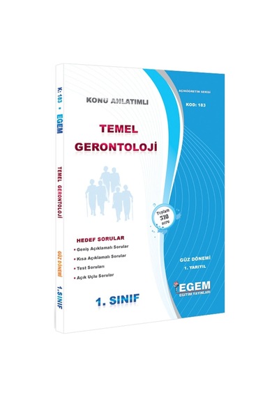 Aöf Temel Gerontoloji Konu Anlatımlı Soru Bankası