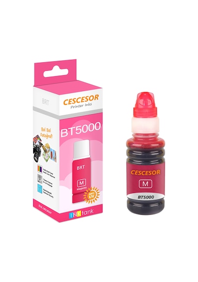 Cescesor Brother BT5000 Kırmızı Uyumlu Mürekkep 70 ML