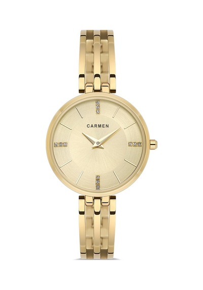 Carmen Cr.1.ag0106.04 Erkek Kol Saati Altın - Siyah