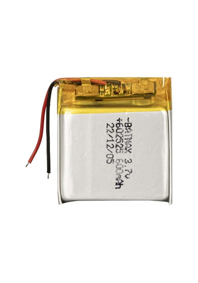 Powermaster 60x25x25 Mm 3.7 Volt 600 Mah Lityum Polimer Pil Şarjlı Pil