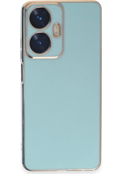 Newface Realme C55 Kılıf Volet Silikon - Açık Yeşil Açık Yeşil
