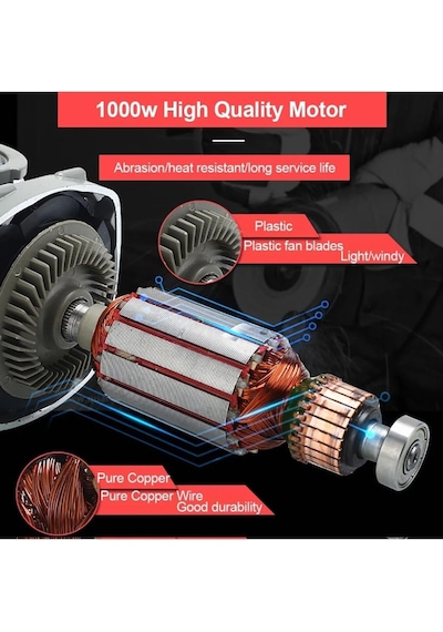 900w Avuç Taşlama Makinesi 100/115mm Spral Taşlma Slikon Kordonlu Sökme Anahtarlı