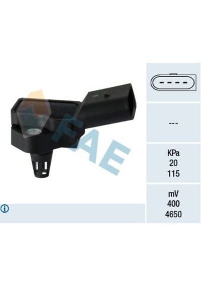 FAE 15060 BASINÇ SENSÖRÜ EMME 15- POLO-IBIZA-A1 1.0tsi-tfsi