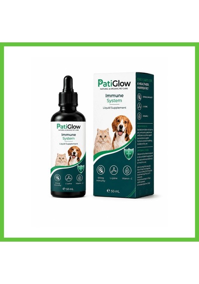 Bezos Patiglow Kedi Ve Köpek Bağışıklık Destek Damlası 50 Ml Dmc