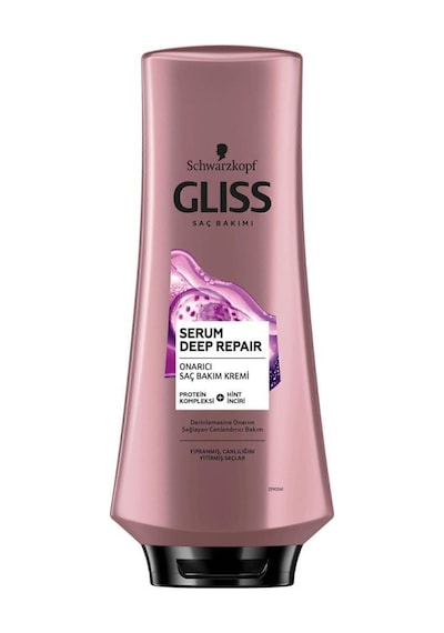 Gliss Serum Deep Repair Onarıcı Saç Kremi 360 ML x 2 Adet
