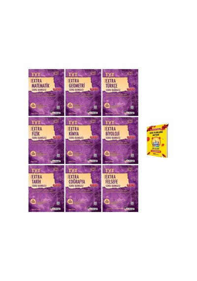 Tyt Soru Bankası Extra Tüm Dersler Set 9lu Set