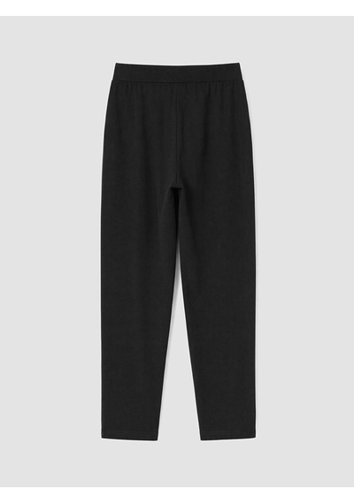 Lcw Comfort Siyah Beli Lastikli Kadın Krep Pantolon
