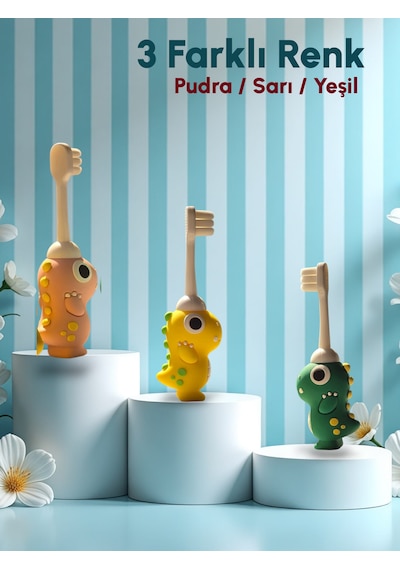 Smileyes Ultra Yumuşak Bebek Diş Fırçası Yeşil