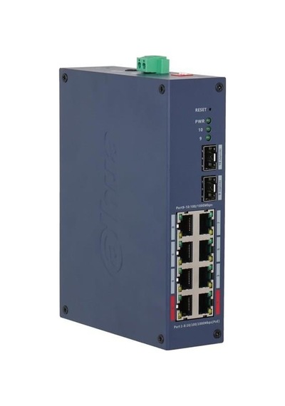 Dahua 8port 110w Full Poe Chs4210-8gt-110 Gıgabıt 2x Sfp Cloud Yönetilebilir Switch