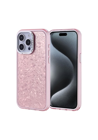 Apple iPhone 15 Pro İle Uyumlu Kılıf Pembe Kapi Kapak Taşlı Apple iPhone 15 Pro İle Uyumlu, Pembe Sku: Zeusb0fdqwpnhc