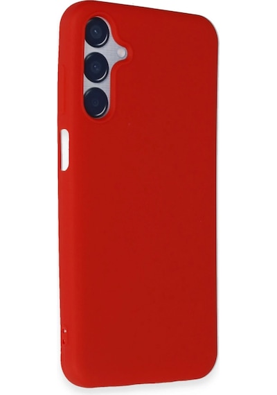 Cosmotex Newface Samsung Galaxy Uyumlu  M15 Kılıf First Silikon - Kırmızı