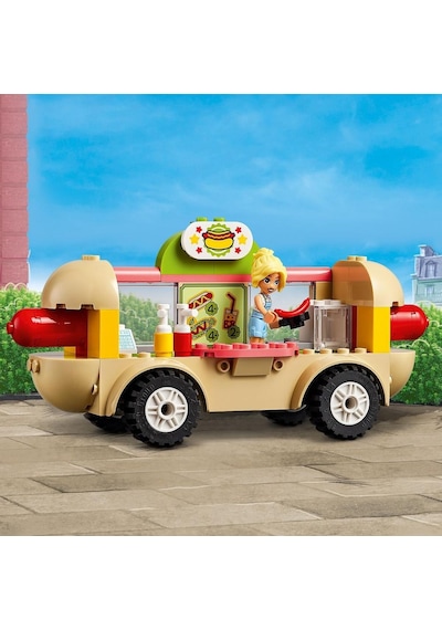 LEGO® Friends Sosisli Sandviç Arabası 42633 4+ Yaratıcı Oyuncak Yapım Seti - 100 Parça