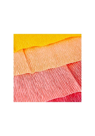 10 Ağır Krep Kağıdı, 25 Cm X 100 Cm Boyutunda İplik Yoğunluğu