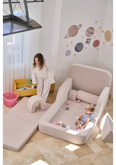 Funbed Yeni Nesil Montessori Çocuk Yatağı & Oyun Alanı Yıkanabilir Sıvı Geçirmez 0122krem - 836527200 Funbed Yeni Nesil Montessori Çocuk Yatağı & Oyun Alanı Yıkanabilir Sıvı Geçirmez 0122krem - 836527200