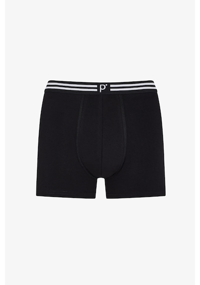 Penti Erkek Renkli Solid Black Çoklu Boxer