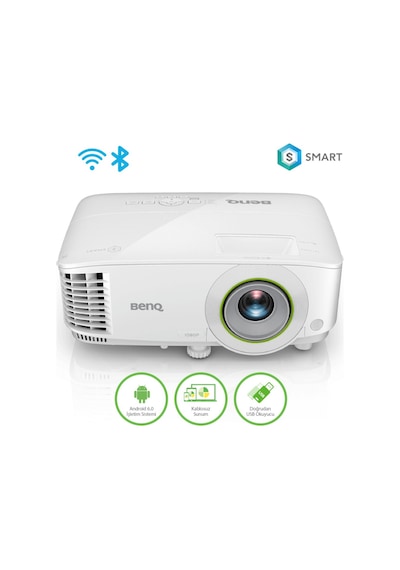 Benq Ew600, 3600 Ansı, 1280x800 Wxga, 1xhdmı, Vga, Usb Okuyucu, Dlp, Kablosuz Wireless, 15.000 Saat