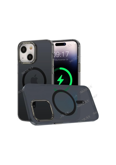 Apple Uyumlu iPhone 14 Kılıf Mat Kadifemsi Special Edition Pc Magsafe Kapak