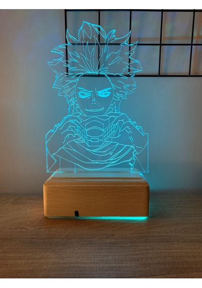 Hitoshi Shinso My Hero Academia 16 Renk Gece Lambası