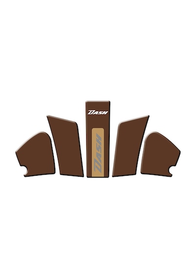 Hero Dash 125 2022 - 2024 Uyumlu Tank Pad Set 004 Çok Renkli