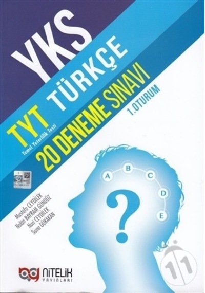 Nitelik Yayınları Yks Tyt Türkçe 20 Deneme