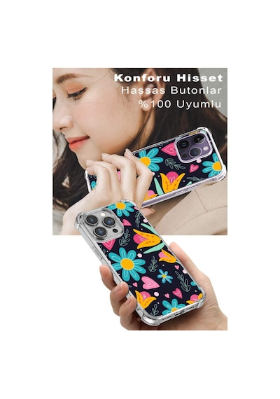 Samsung Galaxy S25 İle Uyumlu Retro Color 2 Tasarımlı Antişok Kılıf