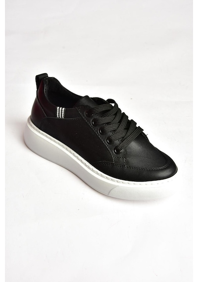 Fox Shoes S274048409 Siyah Kadın Spor Ayakkabı Sneakers Siyah