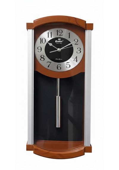 Eastar Dekoratif Duvar Saati 56 x 25 CM Kahverengi