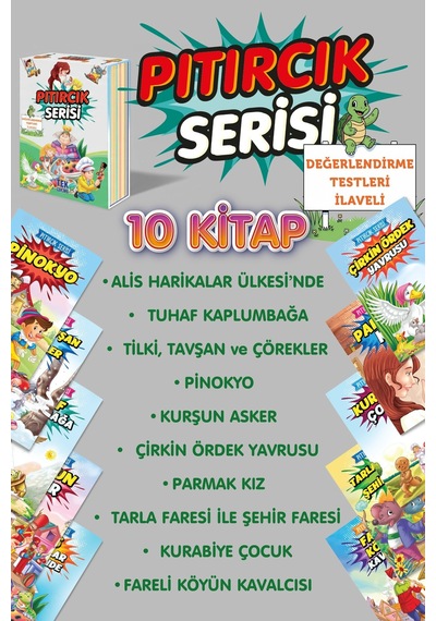 1. 2. 3. Sınıflar İçin Meb Uyumlu Tavsiyeli Pıtırcık Serisi Hikaye Öykü Kitapları -anetil