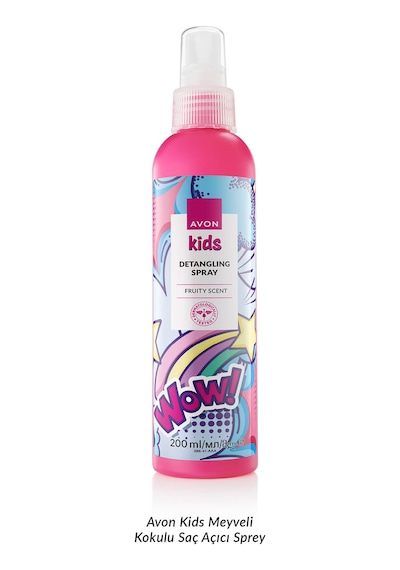 Avon Kids Wow Meyve Kokulu Saç Açıcı Sprey 200 ML