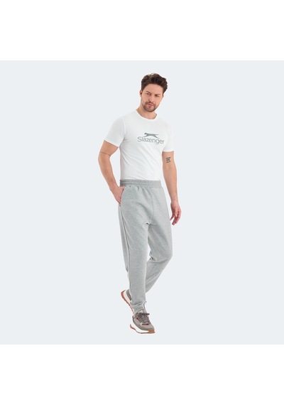 Slazenger VALERIE Erkek Cepli Gri Eşofman Altı
