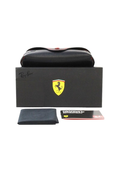 Ray-Ban Ferrari 3659M F02871 57 Erkek Siyah Damla Çerçeve Güneş Gözlüğü