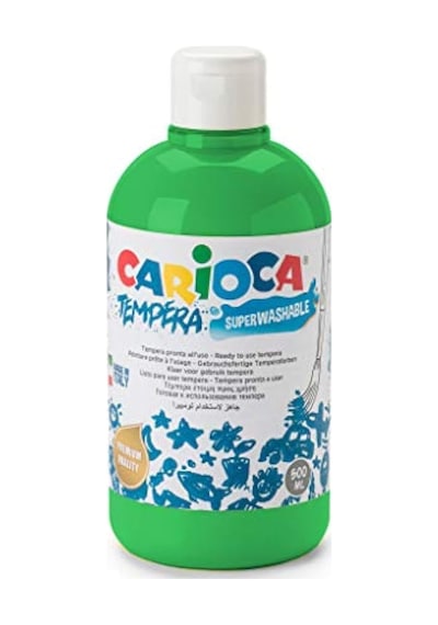 Tempera Suluboya Süper Yıkanabilir Yeşil 500 Ml Tek Renk