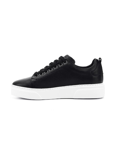 Gönderi(R) Erkek Siyah Bağcıklı Hakiki Deri Sneaker Ddma83531875 Siyah