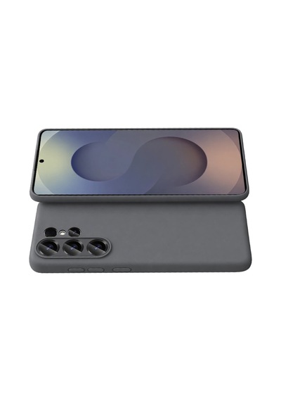 Samsung Uyumlu  Galaxy S26 Ultra First Silikon - Gri