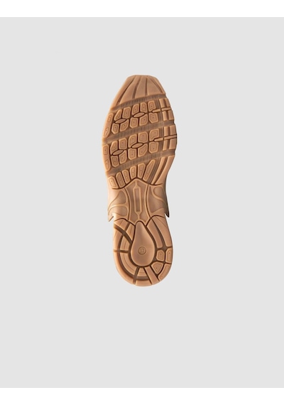 %100 Hakiki Deri Taba Kadın Sneaker Taba