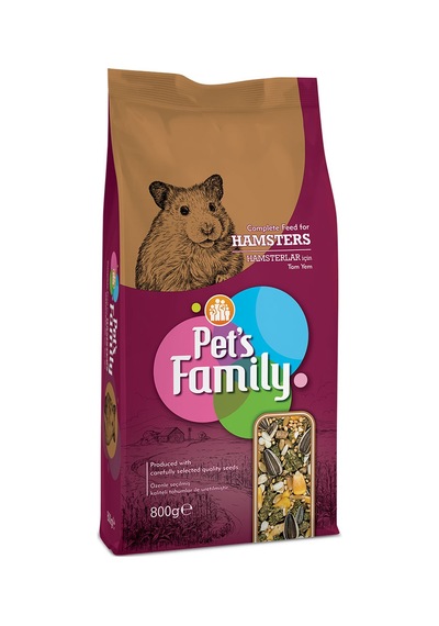 Pets - 181 - Famıly Hamster - Csmo-tex - Yemi 800g