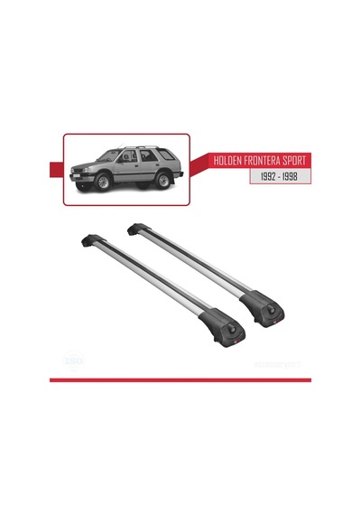 Holden Frontera Sport 1992-1998 Arası İle Uyumlu Ace-1 Ara Atkı Tavan Barı Gri