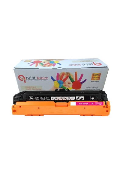 Qprint Toner Hp Ce743a Kırmızı Uyumlu Toner 650a Mg Ce273a Ce343a Cp5220 Cp5225 M750 M775