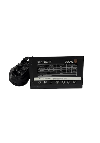 Strong ST750 750w 80+ Bronze APFC Siyah Power Supply Güç Kaynağı