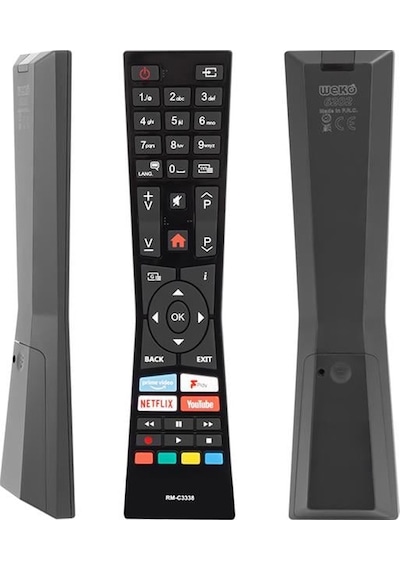 H0360a Netflix - - Prime Video Tuşlu Tv Kumandası