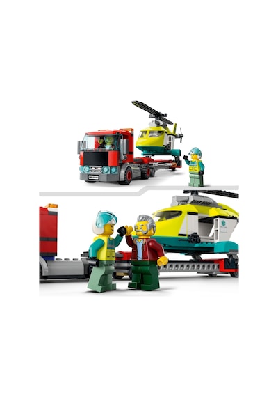 LEGO® City 60343 Kurtarma Helikopteri Nakliyesi 215 Parça