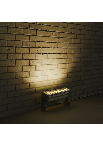 Kwl117 Wallwasher Cami & Duvar Aydınlatması / 6w / 600 Lümen - Sarı Renk
