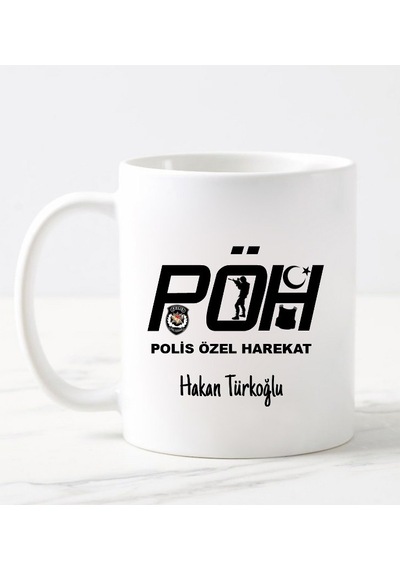 Nilhediye Polis Özel Harekat PÖH Kupa Bardak - 487091605