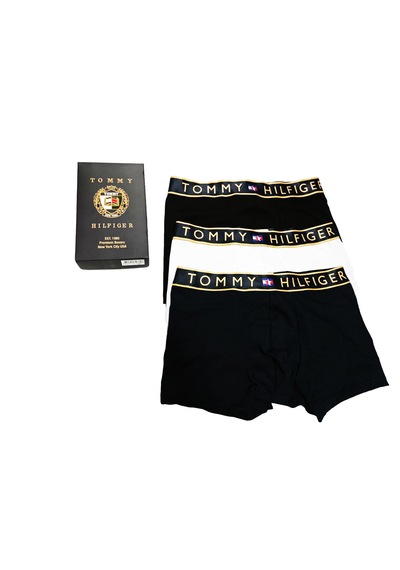 Tommy Hilfiger Erkek Boxer 3"lü Set Çok Renkli