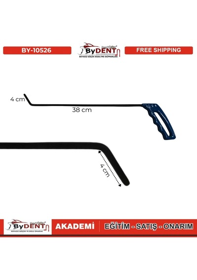 Pdr Boyasız Göçük Düzeltme Çubuğu Uç 4 Boy 38 Cm